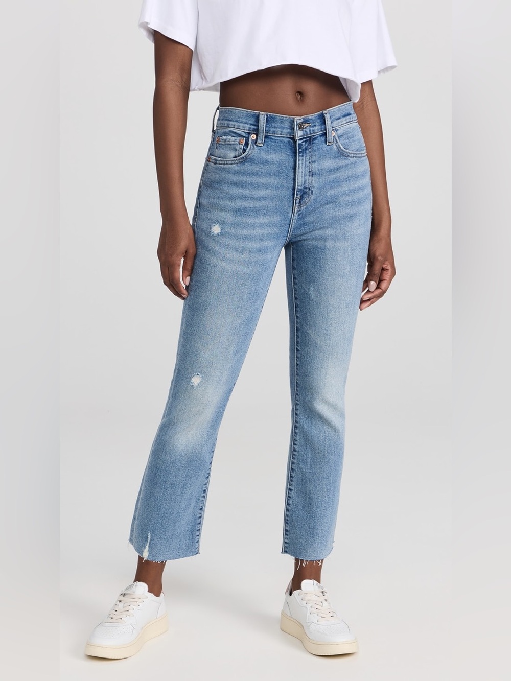 Pistola Lennon High Rise Cropped Jeans